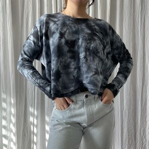 Tie dye long sleeve top